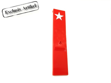 Stern Aufkleber weiß