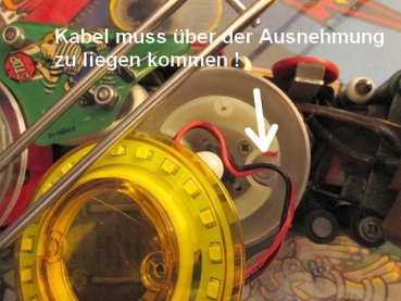 Angel Eye - Led Lichterkranz gelb