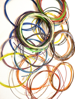 Flipper Litzendraht isoliert ca. 1m