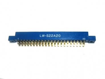 Platinen-Stecker 2 X 22 polig