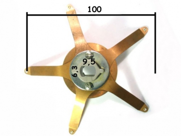Kontaktspinne  5fach, altes Lager