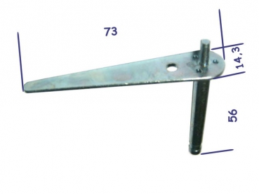 A-7087 Flipper Shaft & Shoe