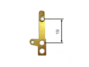 Kontaktlamelle L37/L  0,25 dick