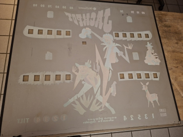 Preview: Jackpot - Backglass, gebraucht
