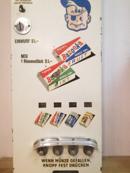 Preview: Kaugummiautomat 'Bazooka', gebraucht