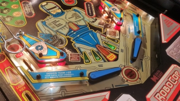 'Robocop' Flipperautomat, gebraucht