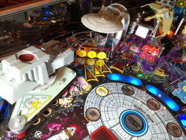 'Star Trek: The Next Generation' Flipperautomat, gebraucht