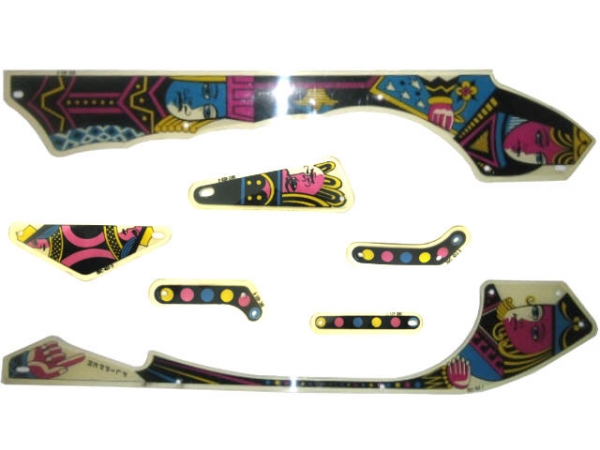 Dealers Choice Plastic Set, gebraucht 7 tlg.