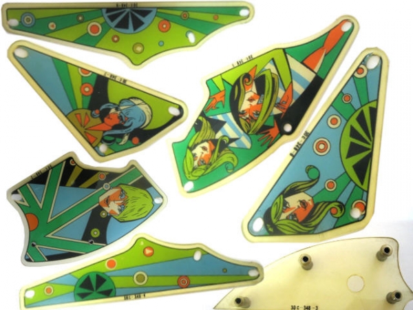 Doozie Plastic Set, gebraucht 7 tlg.