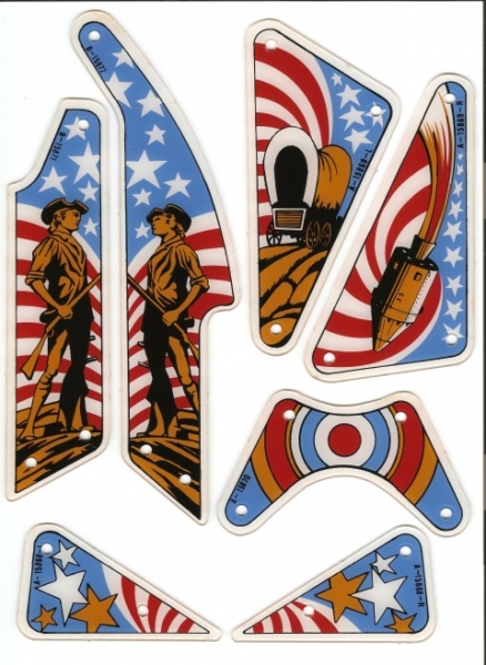 Spirit of 76 Set, Plastic Set