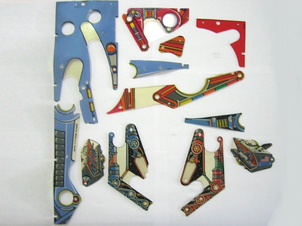 Pinbot Plastic Set 12 tlg, gebraucht