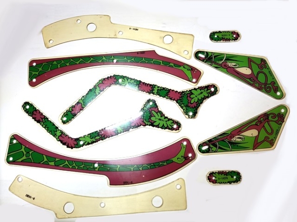 Jungle Plastics Set, gebraucht