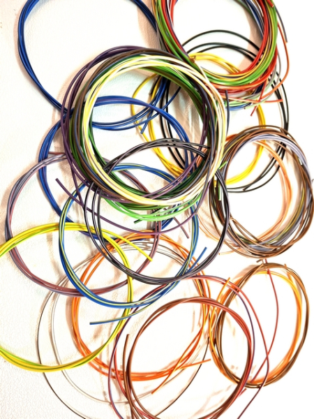 Flipper Litzendraht isoliert ca. 1m