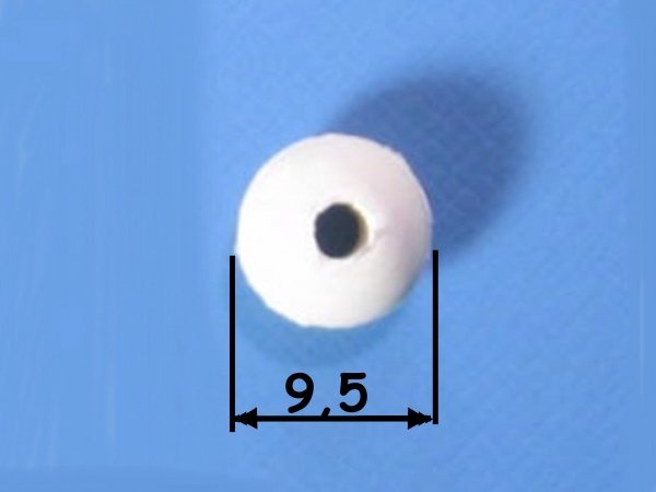 3/8" MiniPost, weiß