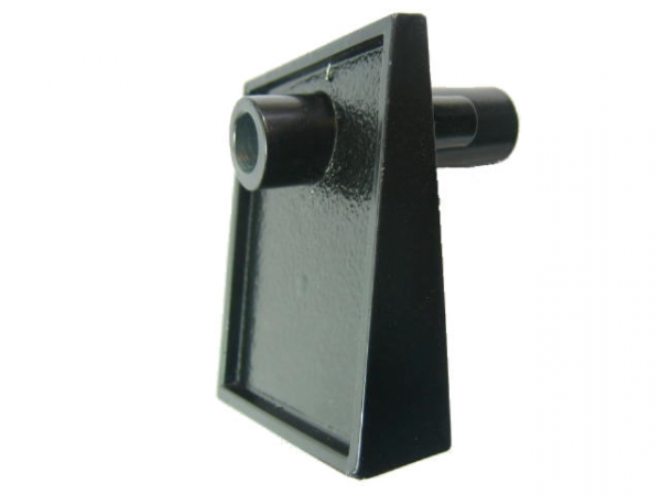 Abschussgehäuse, Metall, schwarz