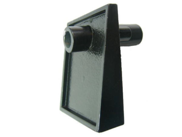 Abstoßgehäuse, Metall, schwarz F