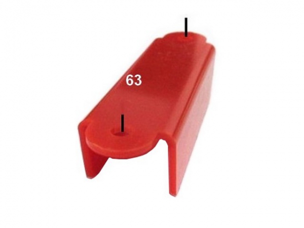 A-9398R-r Lane Guide 2 1/2" rot