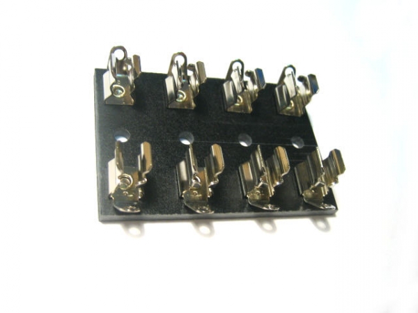 Sicherungshalter 6x32 4fach