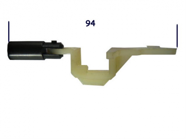 Plunger mit Kunststoffteil