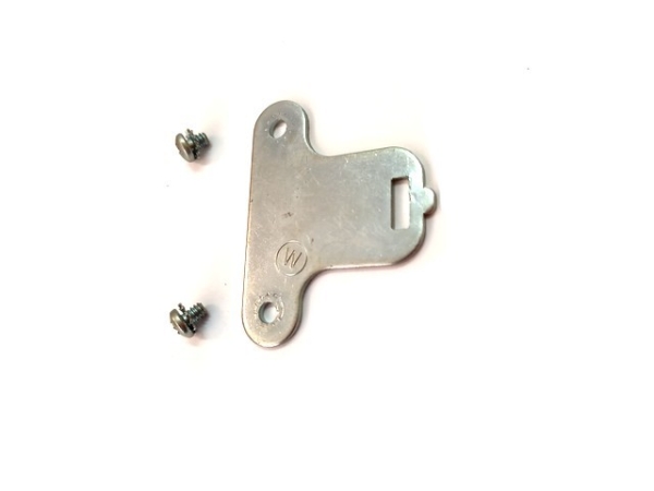 Befestigungsblech f. WIL Münzprüfer, gebraucht