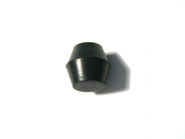 Gummimutter schwarz