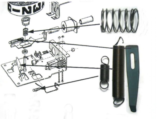 Ersatzfedern Set für Score Unit, GTB