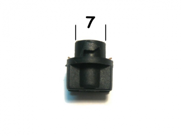 Bajonettfassung für Glassockel W2x4,6d (klein)