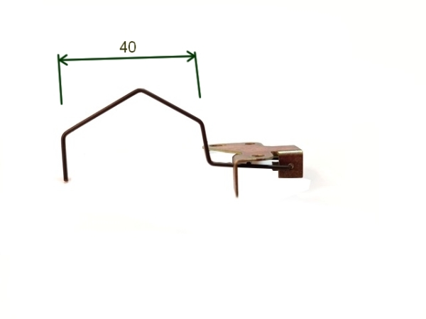 Kontakt Wire mit Platte, double