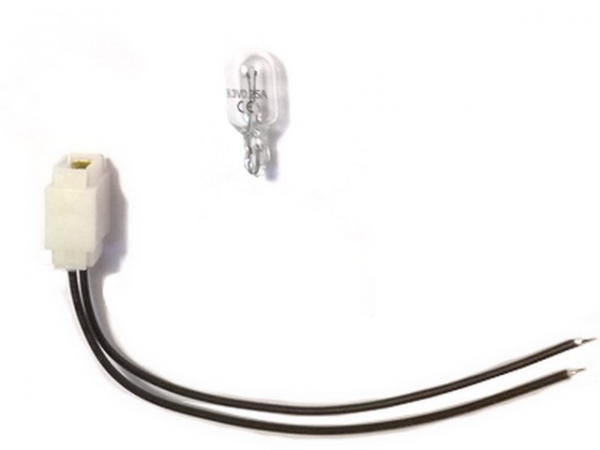 Lampenfassung  mit Draht 11cm