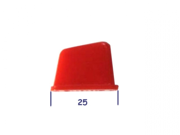 A-9422-R Lane Guide 1" red