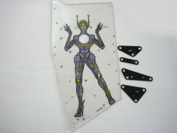 Pinbot Miniplayfield 5 tlg, gebraucht