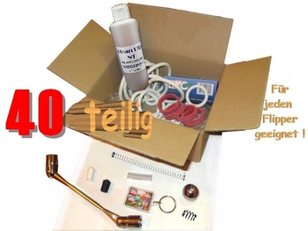 Flipper Paket 40 teilig