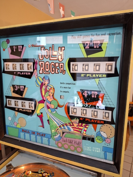 Pinball Pool Backglass