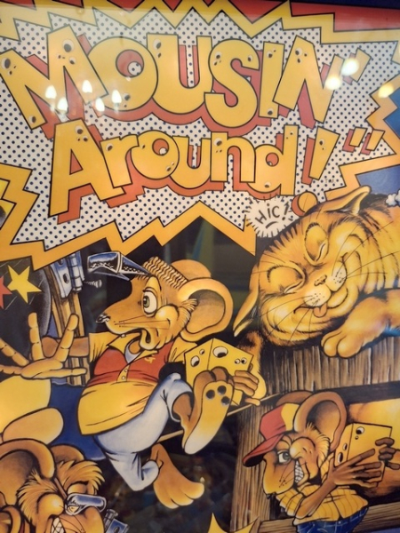 'MOUSIN AROUND' Flipperautomat, gebraucht