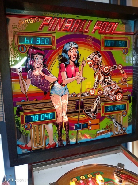 Pinball Pool Backglass