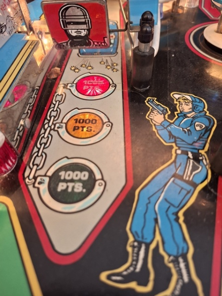 'Robocop' Flipperautomat, gebraucht