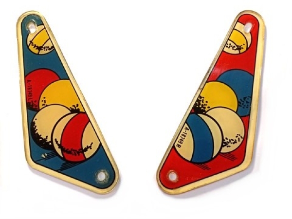 Pinball Pooll Plastic Set, gebraucht